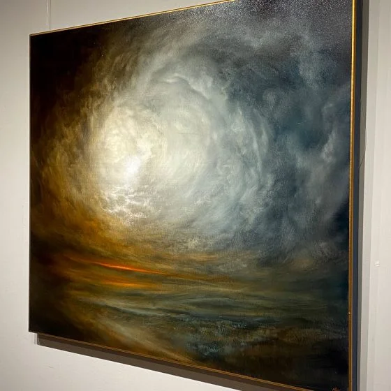 Deluge Original Oil Painting FRSA Nial Adams